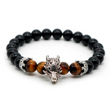 Gold Lucky Wolf Bracelet